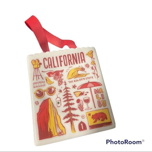 Starbucks California Ceramic Shopping Bag Gift Card Holiday- Been There Series - Picture 7 of 7